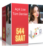 Açık Lise Tüm Dersler Görüntülü Eğitim Seti