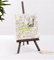 BK Gift Kişiye Özel Sınıf Öğretmeni Şovaleli Doğal Taş-4 (Beyaz)