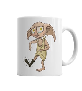 Harry Potter Dobby Kupa  Bardak Porselen