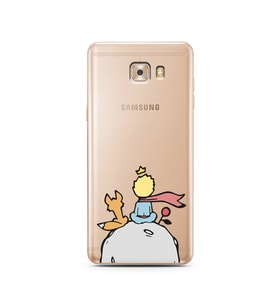 Küçük Prens Tasarım Süper Şeffaf Silikon Telefon Kılıfı Samsung C9 