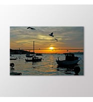 Arty Tablo Boğaz Köprüsü Tablo (Karışık)