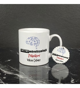Elektronörofizyoloji Teknikeri Kupa Bardak ve Anahtarlık Set 001