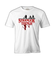 Stranger Tshings - Beneath Beyaz Erkek Tshirt