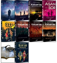 Beyza Alkoç 10 Lu Set Sınır &Sınırsız &Asansör&3391&Sıfır Kilometre&Karantina 1-2-3-4 Kitap Okuma Gözlüğü