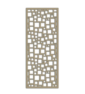 Liar Ahşap Seperatör (Paravan) - KSP20 - (85 x 210 cm) - (18 mm) - (Beyaz) (Renksiz)