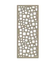 Liar Ahşap Seperatör (Paravan) - KSP20 - (85 x 210 cm) - (18 mm) - (Beyaz) (Renksiz)