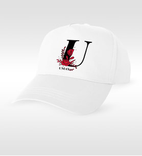 BK Gift Kişiye Özel U Harfli Şapka Model 1