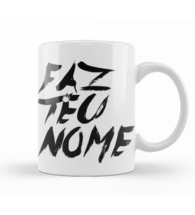 Faz teu Nome Kupa Bardak Porselen