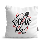 BK Gift Kişiye Özel Mesleki Yazar Dekoratif Yastık  3