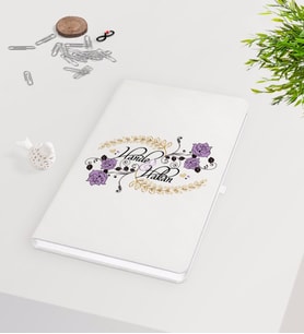BK Gift Kişiye Özel Sevgililer Günü Beyaz Defter-124