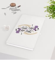 BK Gift Kişiye Özel Sevgililer Günü Beyaz Defter-124