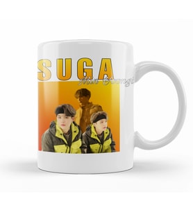 Bts Suga Min Yoongi Kupa Bardak Porselen