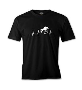 At 10 Siyah Erkek Tshirt