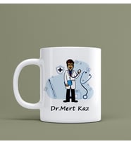 Doktorlar İçin Kupa Bardak  Kişiye Özel S10