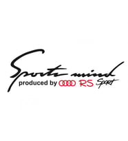 Audi RS Mind Sport Far Üstü Oto Sticker Kaput Yapıştırma