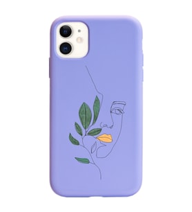 Lila Lansman Telefon Kılıfı Iphone 11