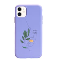 Lila Lansman Telefon Kılıfı Iphone 11