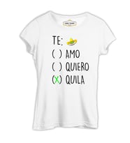 Te Quila Beyaz Kadın Tshirt