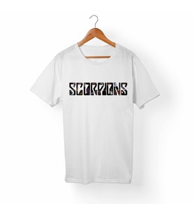Scorpions Beyaz Tişört