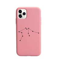 Kova Burcu (Aquario) Yıldız Haritası Tasarımlı Kılıf iPhone 11 Pro Max