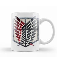 Attack On Titan Scoutıng  Legıon Kupa Bardak Porselen