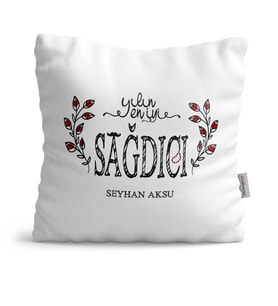 BK Gift Kişiye Özel Yılın En İyi Sağdıcı  Yastık