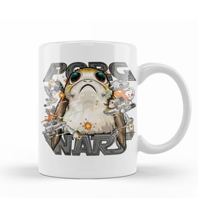 Porg Wars Kupa Bardak Porselen