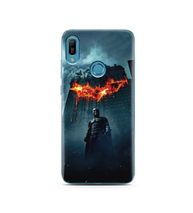 Batman Tasarım Süper Şeffaf Silikon Telefon Kılıfı Huawei Y6 (Prime) 2019