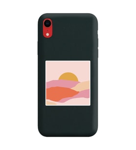 Siyah Lansman Telefon Kılıfı Iphone XR