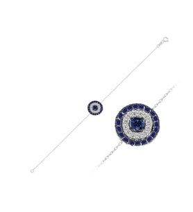 Sirius Pırlanta ve Safir İkon Bileklik 0723B0004