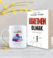 BK Gift Kişiye Özel Öğretmen Olmak Kitabı ve Kupa Hediye Seti - 18