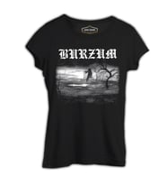 Burzum - 1992 Siyah Kadın Tshirt
