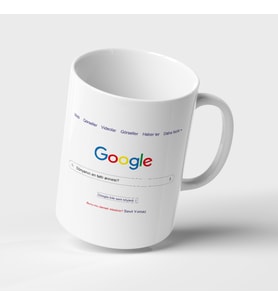 Kişiye Özel Google Arama Motoru Anneler GünüTemalı Kupa Bardak G1