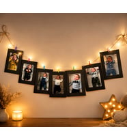 Kişiye Özel Led Işıklı Ahşap Çerçeve