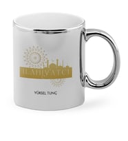 BK Gift Kişiye Özel Mesleki İlahiyatçı Krom Kupa Bardak  4