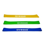 Avessa Latex Aerobik 3 Lü Direnç Seti LAB10-20-30