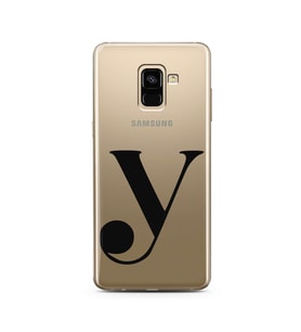 Samsung A8 Plus Harf Tasarımlı Telefon Kılıfı Y-Harfi 