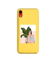 Sarı Lansman Kılıf iPhone XR