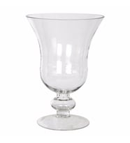 Euro Flora Dekoratif Kadeh Cam Vazo 18x25 Cm (Boş)