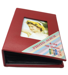 Torima 4 x 6 (10 x 15) 100'lük Fotoğraf Albüm Kırmızı