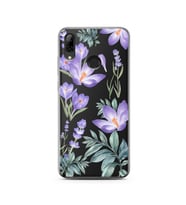 Kış Çiçeği Tasarımlı Süper Şeffaf Silikon Telefon Kılıfı Huawei P Smart (2019)
