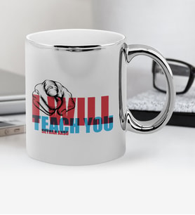 BK Gift Kişiye Özel İngilizce Öğretmeni Krom Kupa Bardak - 2