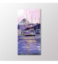 Arty Tablo Suluboya, İstanbul Manzarası Tablo (Karışık)