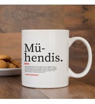 Lügatçe Mühendis İsme Özel Kupa