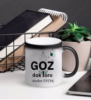 Göz Doktoru Kupa Bardağı Sihirli (Beyaz)