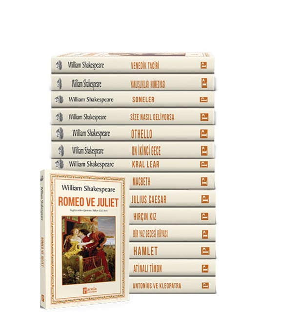 Shakespeare Eserleri Seti - 15 Kitap Takım