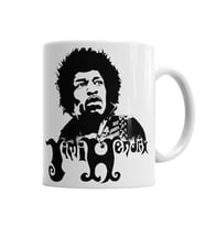 Jimi Hendrix Kupa Bardak Porselen