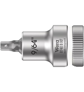 Wera 8740 B HF Hex-Plus 3/8" Lokma 9/64"x35mm 05003082001