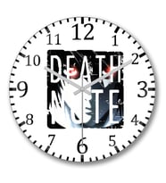 Death Note1 Duvar Saati Bombeli Gercek Cam