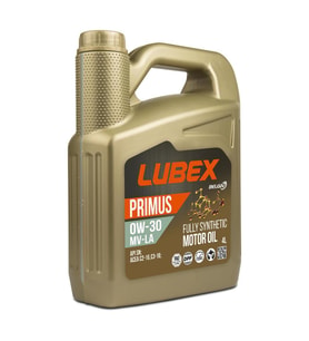 Lubex Primus MV-LA 0W-30 4 Lt Tam Sentetik Motor Yağı